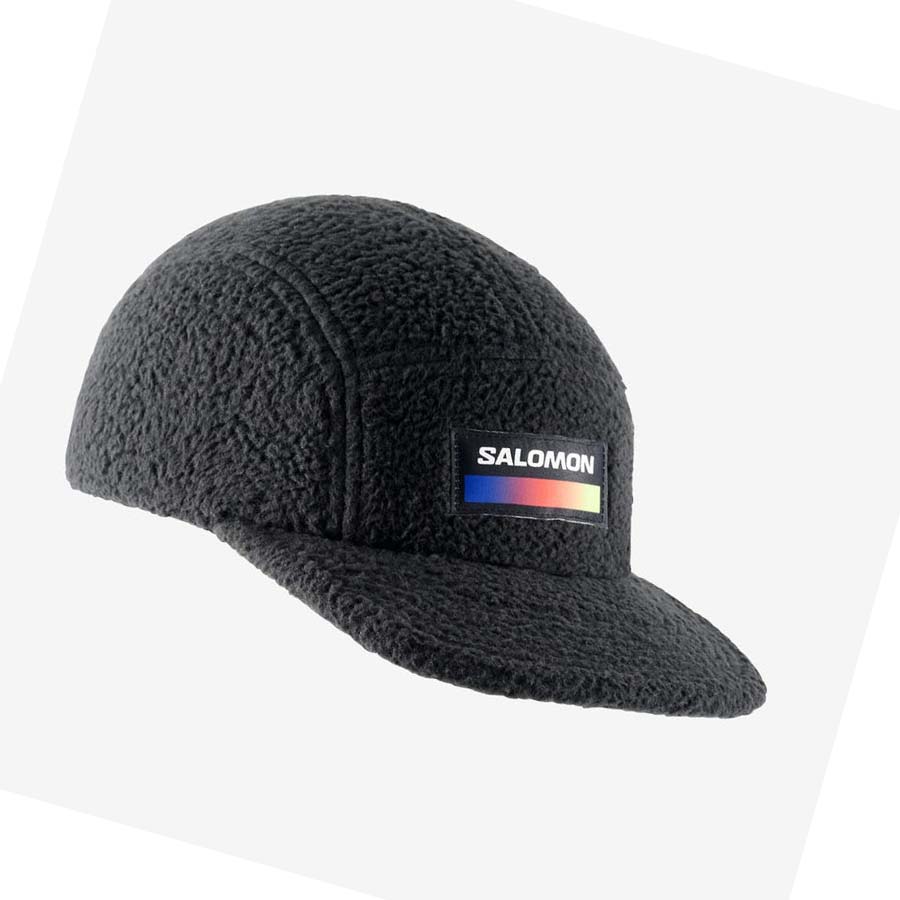 Sombreros Salomon OUTLIFE SWEET FLEECE Hombre Negros | MX 2981GSO